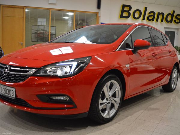 Opel Astra Hatchback, Petrol, 2017, Red