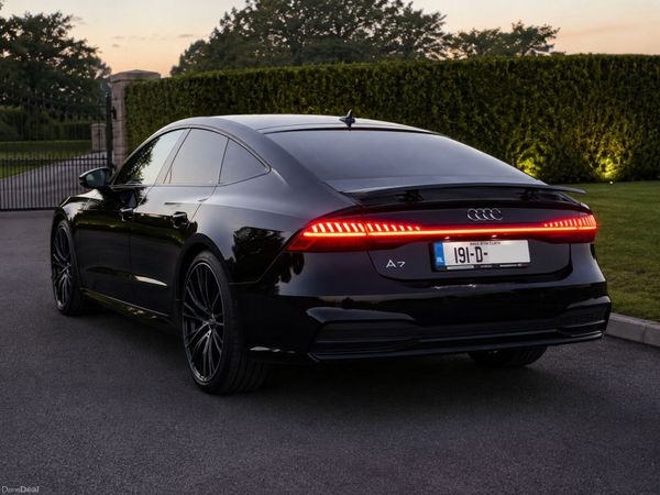 Audi A7 Hatchback, Diesel, 2019, Black