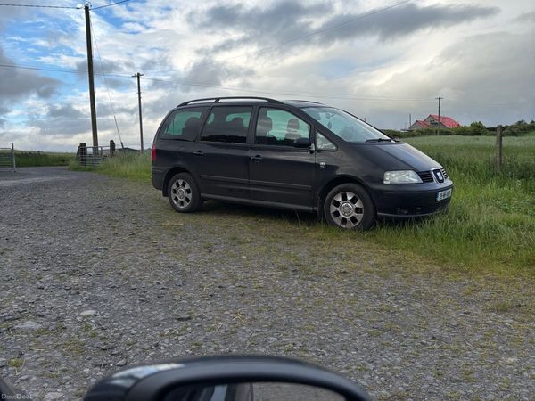 SEAT Alhambra MPV, Diesel, 2009, Black