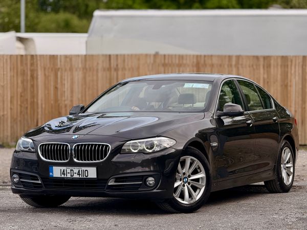 BMW 5-Series Saloon, Diesel, 2014, Brown