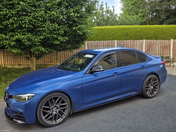 BMW 3-Series Saloon, Diesel, 2015, Blue
