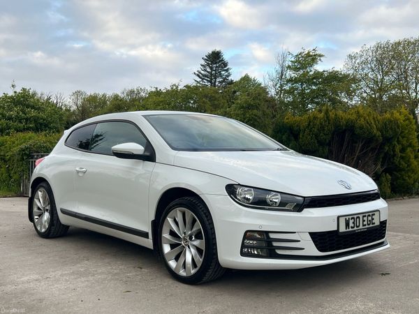Volkswagen Scirocco Coupe, Diesel, 2015, White