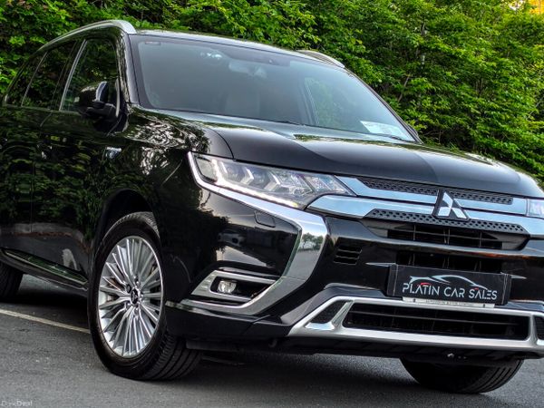 Mitsubishi Outlander SUV, Petrol Plug-in Hybrid, 2019, Black