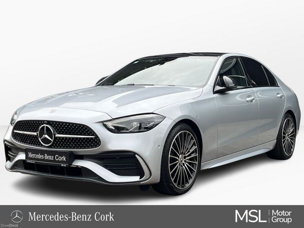 Mercedes-Benz C-Class Saloon, Diesel Hybrid, 2026, Silver