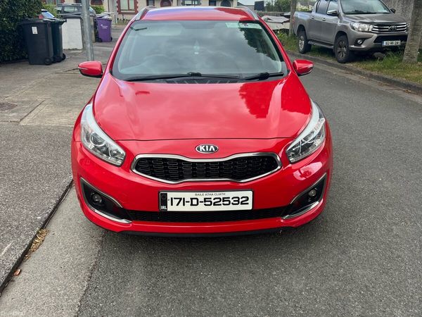 Kia Ceed Estate, Diesel, 2017, Red