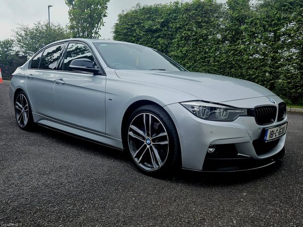 BMW 3-Series Saloon, Diesel, 2018, Silver