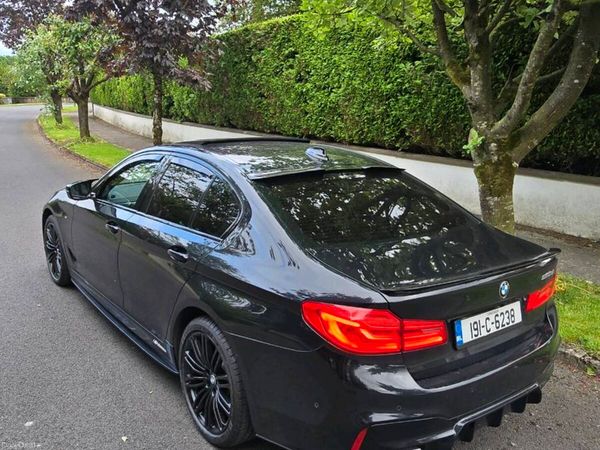 BMW 5-Series Saloon, Diesel, 2019, Black