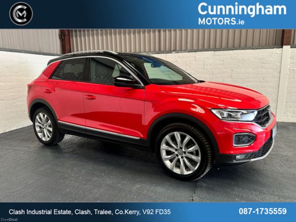 Volkswagen T-Roc Hatchback, Diesel, 2020, Red