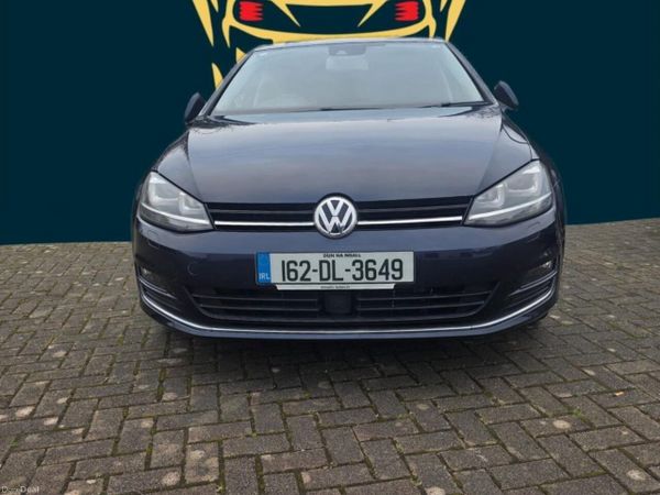 Volkswagen Golf Hatchback, Petrol, 2016, Navy