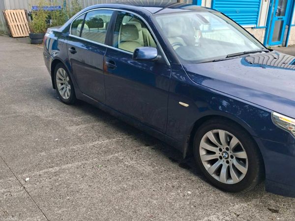 BMW 5-Series Saloon, Diesel, 2009, Blue