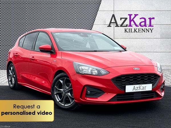 Ford Focus Hatchback, Petrol, 2019, Red