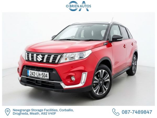 Suzuki Vitara SUV, Petrol Hybrid, 2024, Red