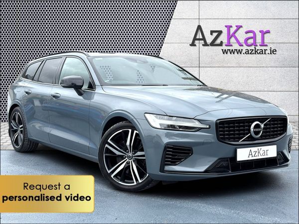 Volvo V60 Estate, Petrol Plug-in Hybrid, 2022, Grey