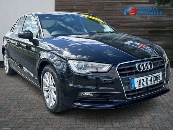 Audi A3 Saloon, Petrol, 2016, Black