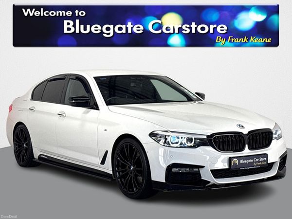 BMW 5-Series Saloon, Diesel, 2018, White