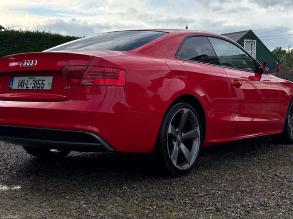 Audi A5 Coupe, Diesel, 2014, Red