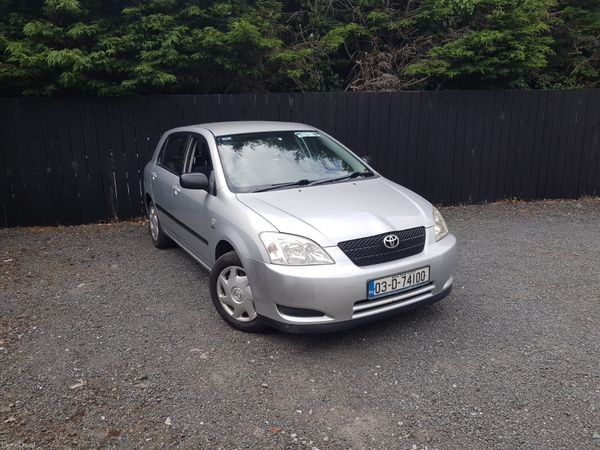 Toyota Corolla Hatchback, Petrol, 2003, Silver