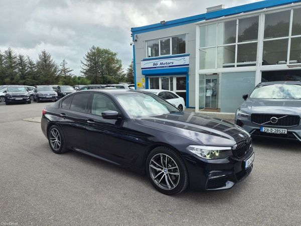 BMW 5-Series Saloon, Diesel, 2018, Black