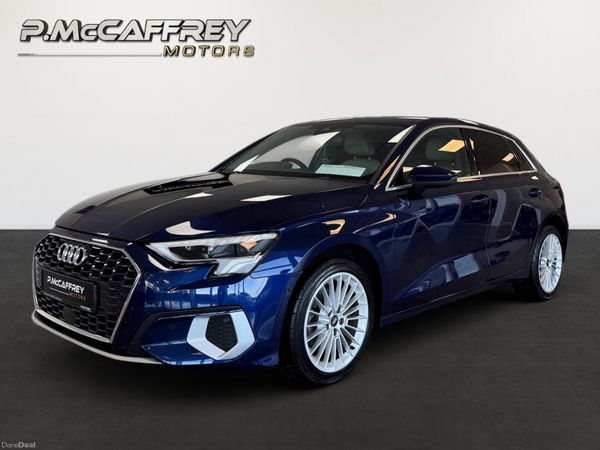 Audi A3 Hatchback, Petrol, 2022, Blue