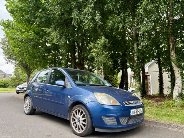 Ford Fiesta Hatchback, Petrol, 2008, Blue