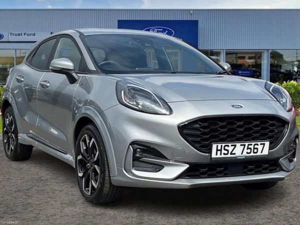 Ford Puma SUV, Petrol Hybrid, 2024, Silver