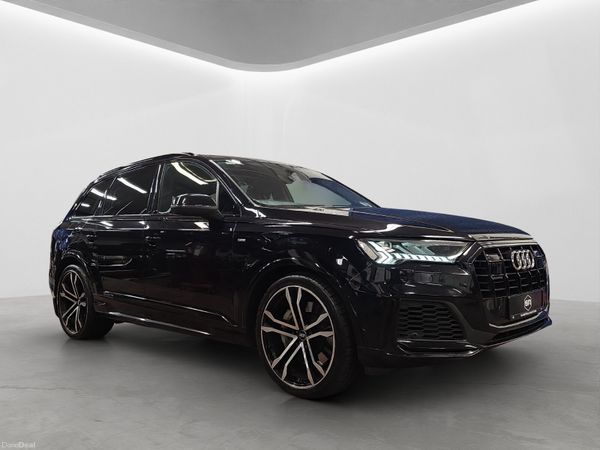 Audi Q7 SUV, Petrol Plug-in Hybrid, 2021, Black