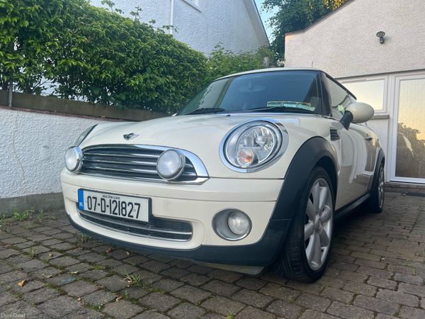 Mini Cooper Hatchback, Petrol, 2007, White