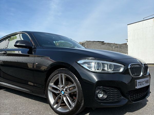 BMW 1-Series Hatchback, Petrol, 2017, Black