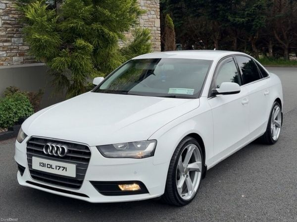 Audi A4 Saloon, Diesel, 2013, White