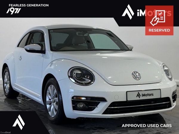 Volkswagen Beetle Hatchback, Petrol, 2017, White