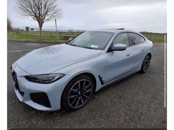 BMW i4 Saloon, Electric, 2022, Grey