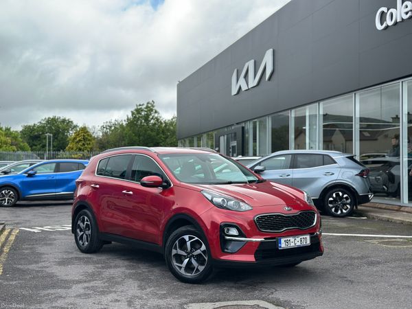 Kia Sportage SUV, Diesel, 2019, Red
