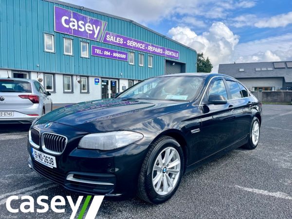 BMW 5-Series Saloon, Diesel, 2015, Black