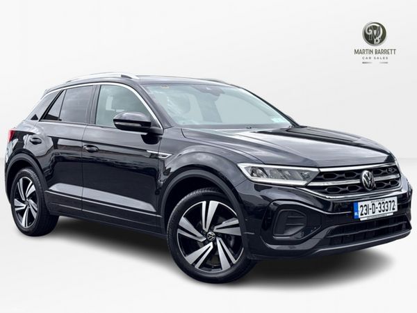 Volkswagen T-Roc SUV, Petrol, 2023, Black