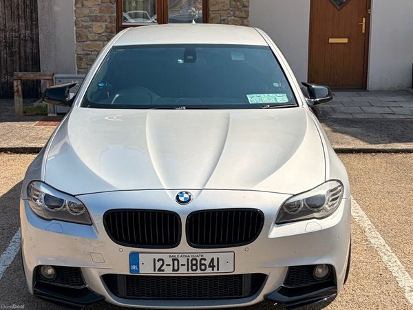 BMW 5-Series Saloon, Diesel, 2012, Silver