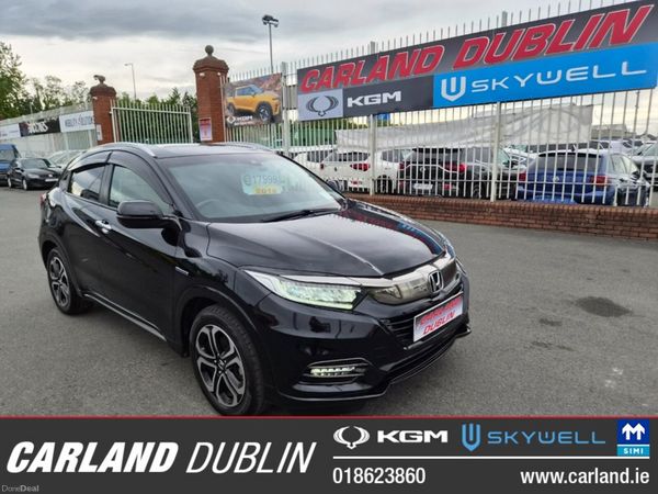 Honda Vezel SUV, Petrol Hybrid, 2018, Black