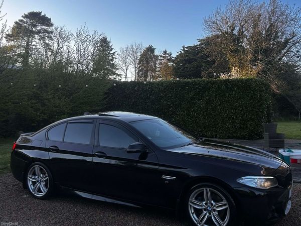 BMW 5-Series Saloon, Diesel, 2014, Black