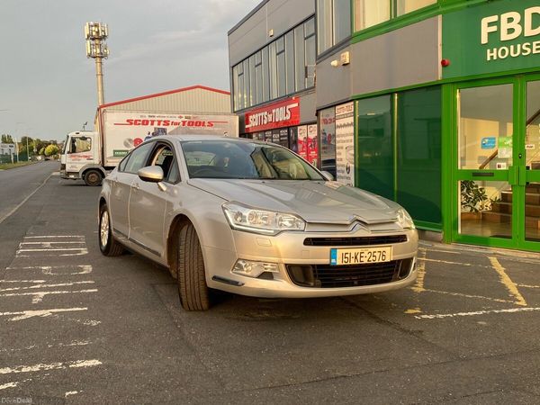 Citroen C5 Saloon, Diesel, 2015, Silver
