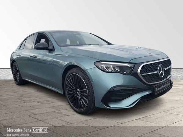 Mercedes-Benz E-Class Saloon, Petrol Plug-in Hybrid, 2026, Silver