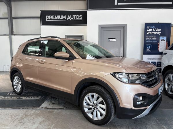 Volkswagen T-Cross Estate/Jeep, Petrol, 2021, Orange