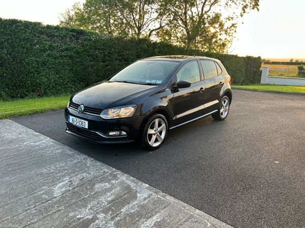 Volkswagen Polo Hatchback, Petrol, 2016, Black