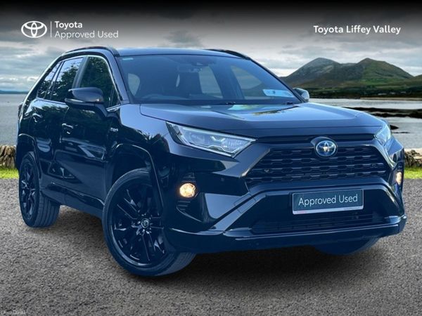 Toyota RAV4 SUV, Petrol Hybrid, 2021, Black