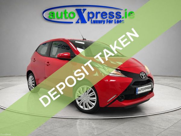 Toyota Aygo Hatchback, Petrol, 2018, Red