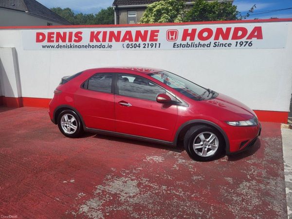 Honda Civic Hatchback, Petrol, 2008, Red