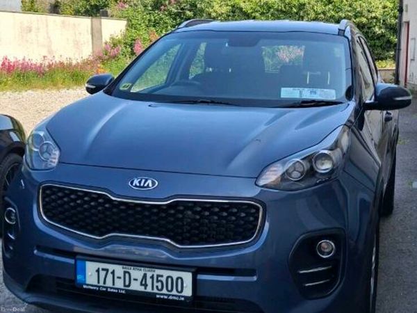 Kia Sportage SUV, Diesel, 2017, Blue