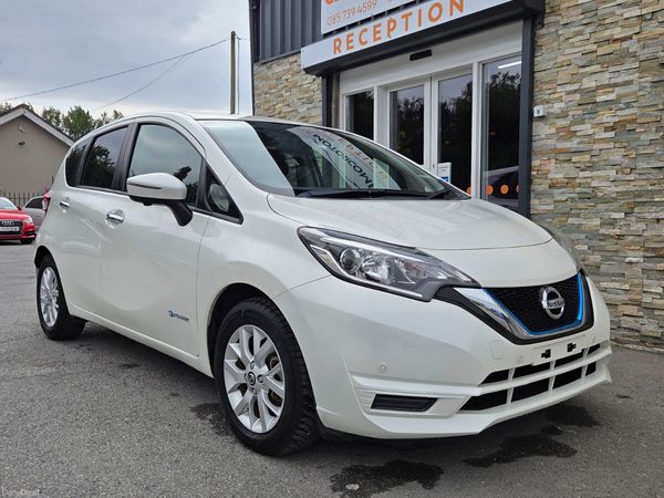 Nissan Note Hatchback, Petrol Hybrid, 2018, White