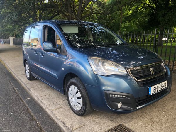 Peugeot Partner MPV, Diesel, 2018, Blue