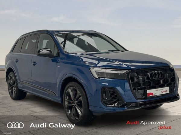 Audi Q7 SUV, Petrol Plug-in Hybrid, 2025, Blue