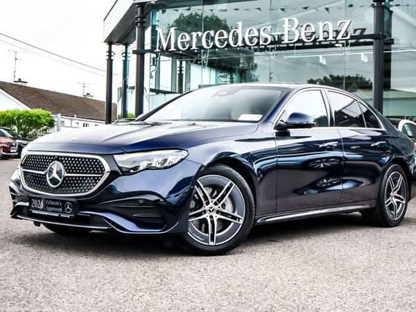 Mercedes-Benz E-Class Saloon, Diesel Plug-in Hybrid, 2026, Blue