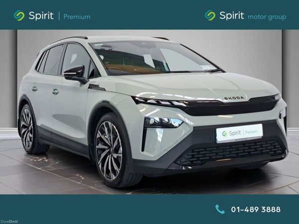 Skoda Elroq Hatchback, Electric, 2025, Green